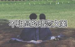 单向暗恋的遗憾文案（遗憾又意难平的暗恋短句）