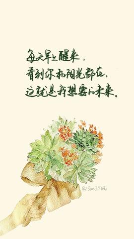 温暖治愈的文案句子（温柔且充满爱意的简短祝福语）