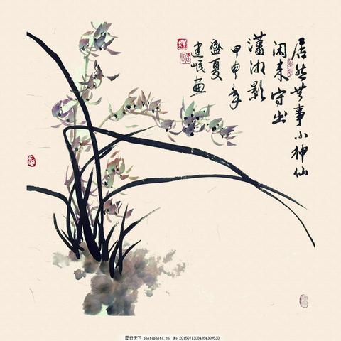 兰花古诗词最出名（赞美兰花品质高洁的诗句精辟）