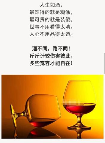 人生就像一杯酒经典语录（带酒的人生哲理句子文案）