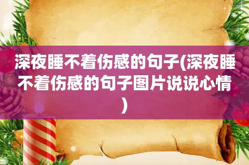 2020失眠的说说心情 深夜（深夜失眠，孤独难眠）