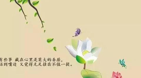 岁月静好与世无争的句子（与世无争的语句图片短句）