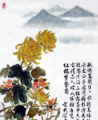 形容秋天菊花的句子唯美短句（描写菊花精神的诗句摘抄）