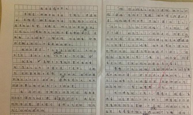 诉说亲情的作文800字（亲情之美精选）