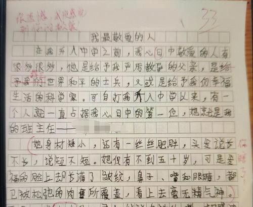 以我最敬佩的人为话题的作文800字（《师恩难忘》）