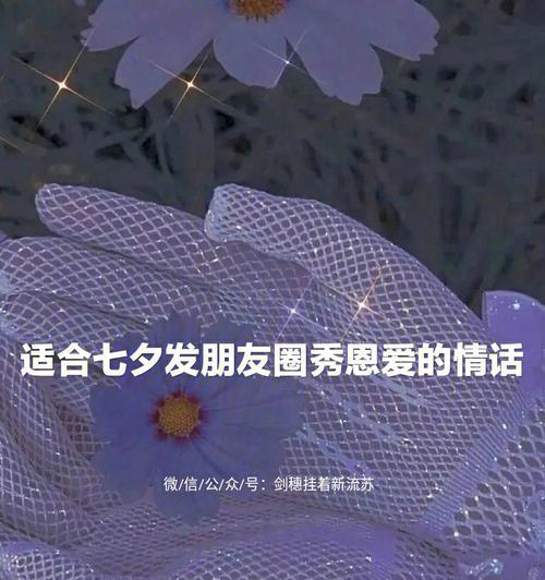 七夕节情话句子（七夕情话说说）