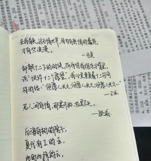 有关书的佳句（以书为笔，以字为画）