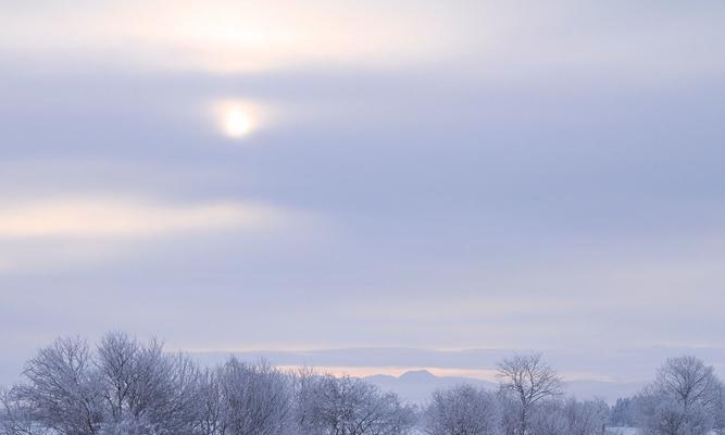 关于下雪天发的说说的文案（白茫茫的世界，一片静谧的美景）