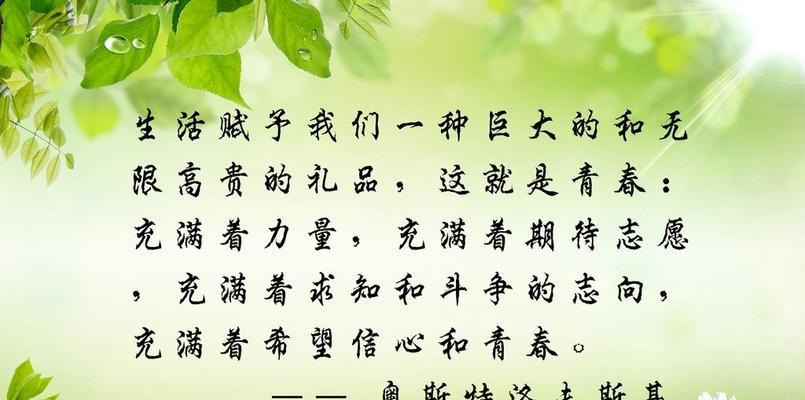 搞笑的至理名言（用幽默化解疲惫，让生命更美好）