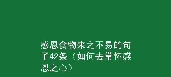 关于感恩一切的唯美句子（感恩一切-谢谢生命中的一切-感恩）