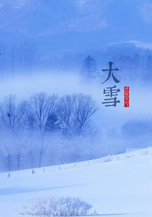 关于二十四节气大雪的文案（文章主题：大雪，让冬季更加美丽）