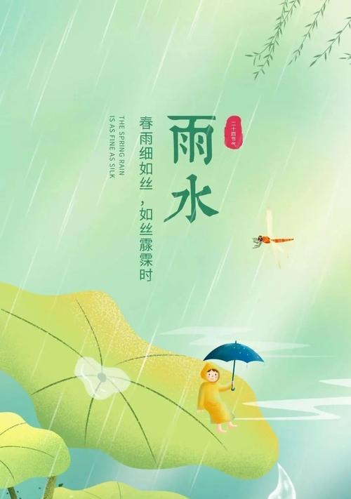 2024年雨水节气说说（雨水已至，添衣添足）