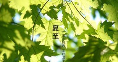 夏至时节祝福语（迎接火热夏至，送去祝福话语）