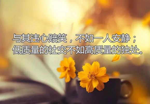 有关人生感言适合发朋友圈的句子（人生的感言：与自己和解，与世界和平）