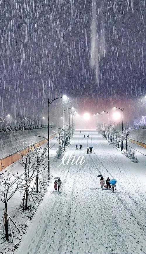 2024年的第一场雪怎么发朋友圈（2023年第一场雪降临，朋友圈里的美丽瞬间）