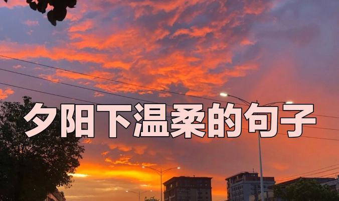 形容夕阳美的句子怎么写（绝美夕阳）