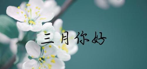 三月你好的句子怎么说（三月，万物复苏的季节）