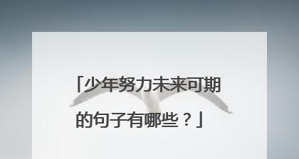 祝愿孩子们未来可期怎么说（未来可期——祝愿孩子成长的唯美诗句）