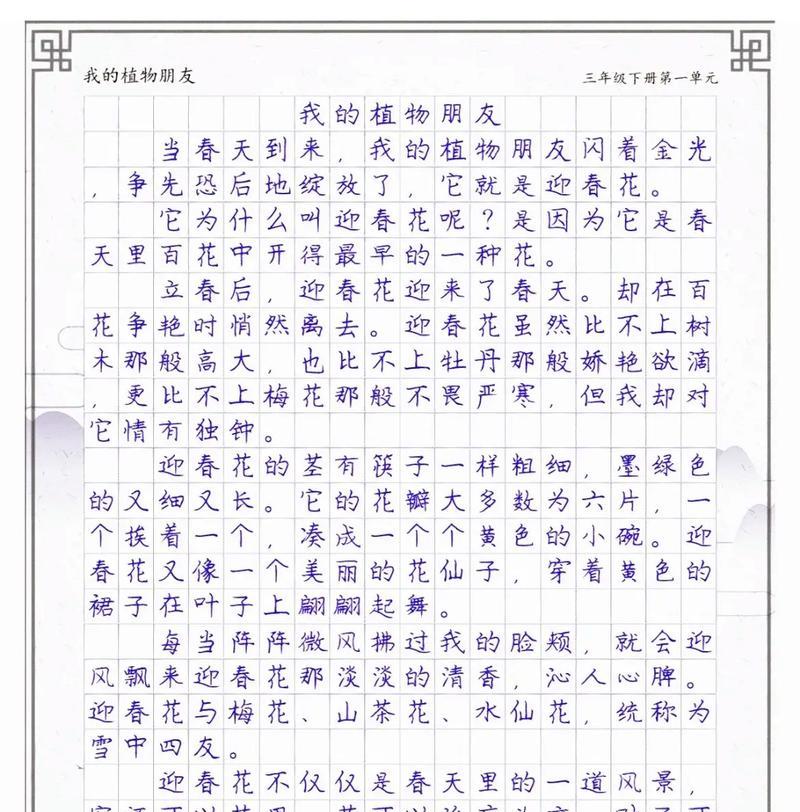 关于我的植物朋友的作文400字左右（《向日葵：阳光美丽的伴侣》）