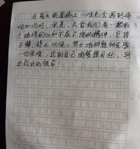 挑战困难的作文怎么写（《挑战困难》）